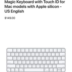 Apple Magic Keyboard with Touch ID